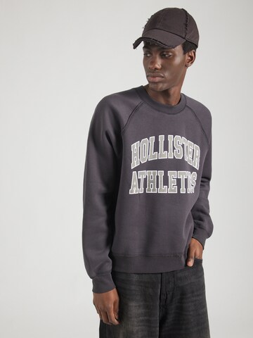 Felpa di HOLLISTER in nero: frontale