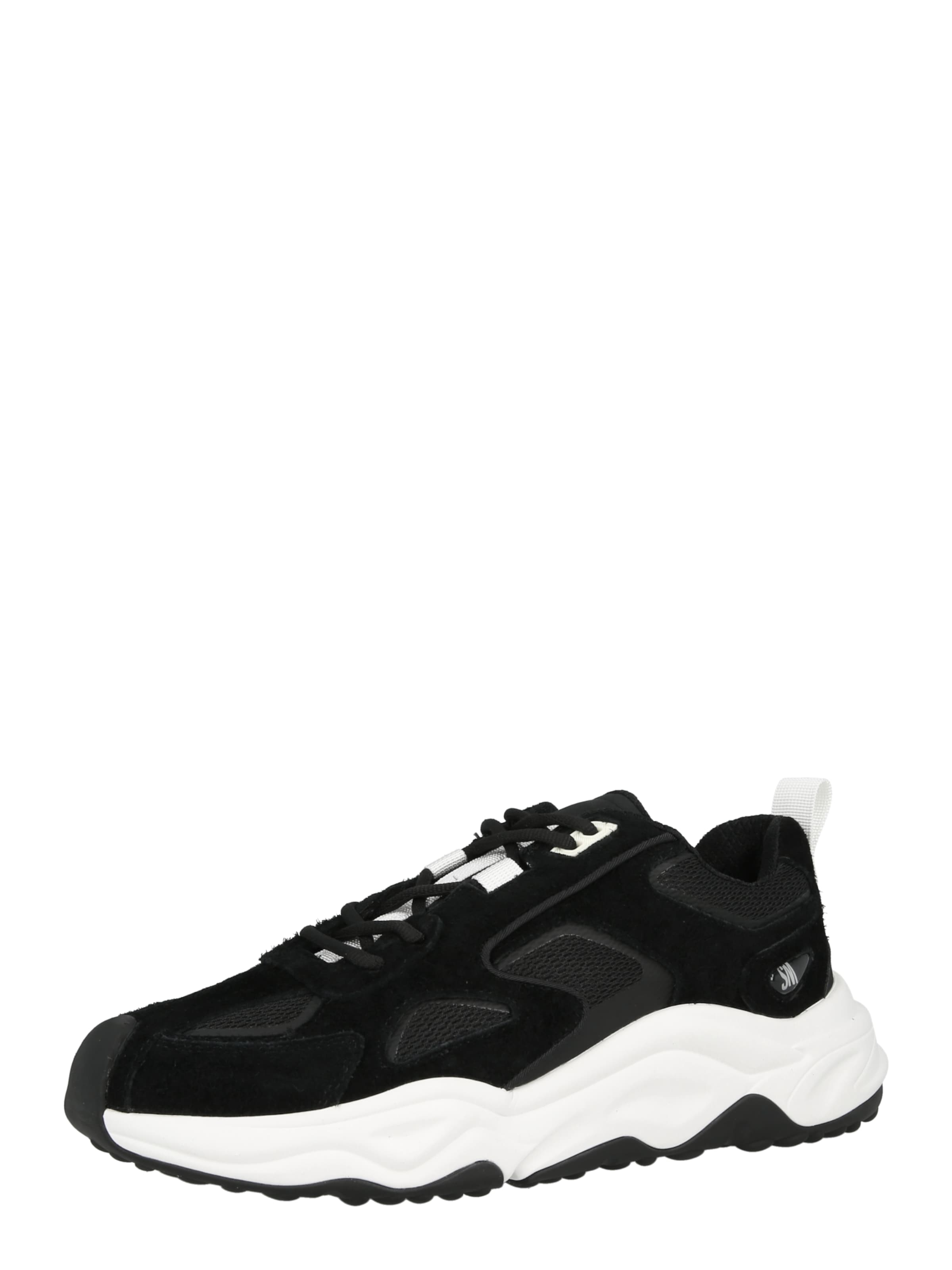 Sneaker low 'Serpent-H' de la STEVE MADDEN pe negru: față