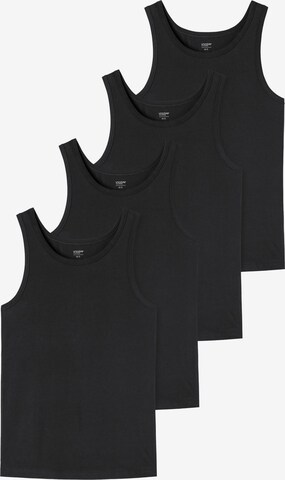 uncover by SCHIESSER Undershirt in Black: front