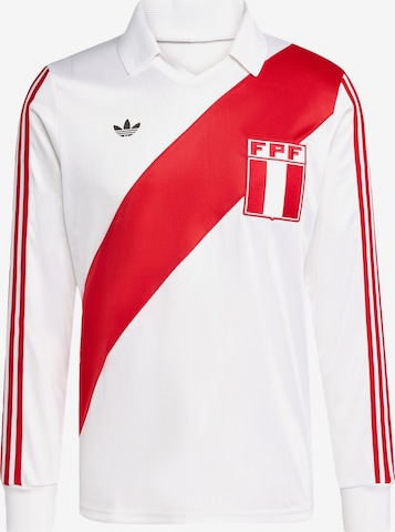 T-Shirt fonctionnel 'Peru 1978' ADIDAS ORIGINALS en blanc : devant