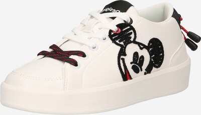 Desigual Platform trainers 'Fancy Mickey' in Red / Black / White, Item view