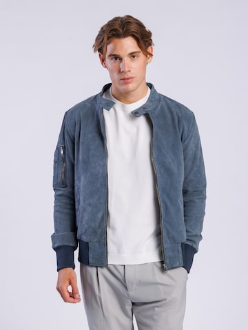 Veste mi-saison 'Dany' FREAKY NATION en bleu : devant