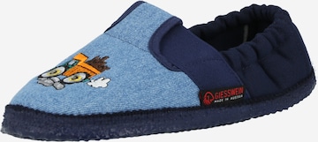 GIESSWEIN - Zapatillas de casa 'Arbach' en azul: frente