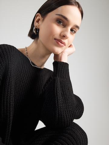 juoda ZABAIONE Megzta suknelė 'Co44volta'