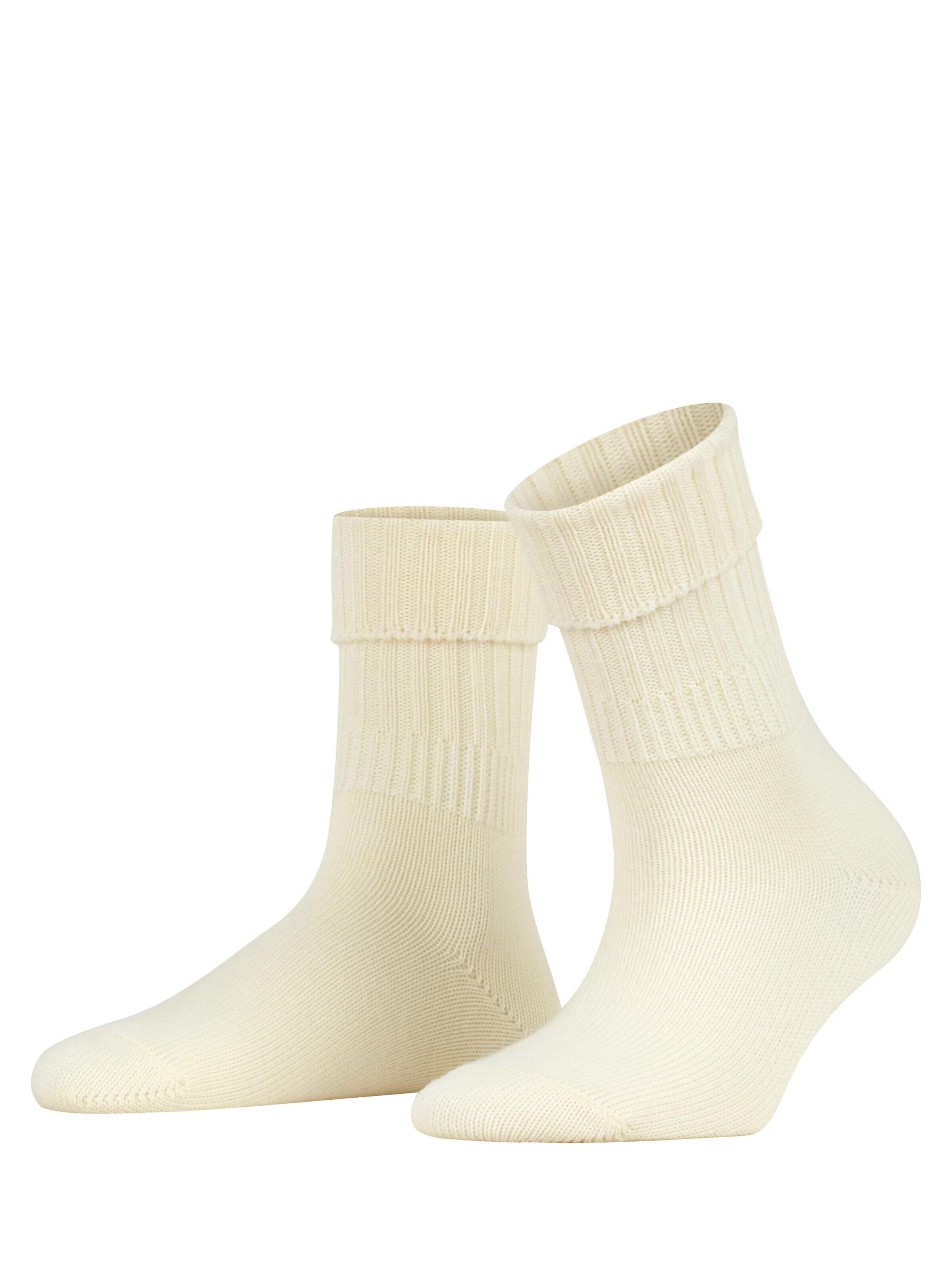 FALKE Socken 'Striggings Rib'‌‌‌ in Weiß: Vorderseite