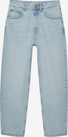 Pull&Bear Tapered Jeans i blå: forside