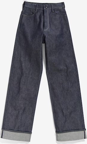 G-Star RAW Wide leg Jeans 'Stray Ultra' in Blauw: voorkant
