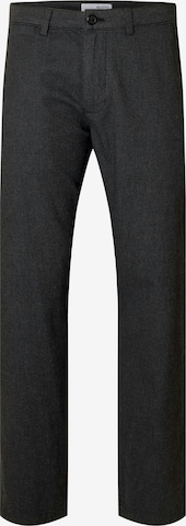 SELECTED - regular Pantalón 'SLH196-MILES' en gris: frente