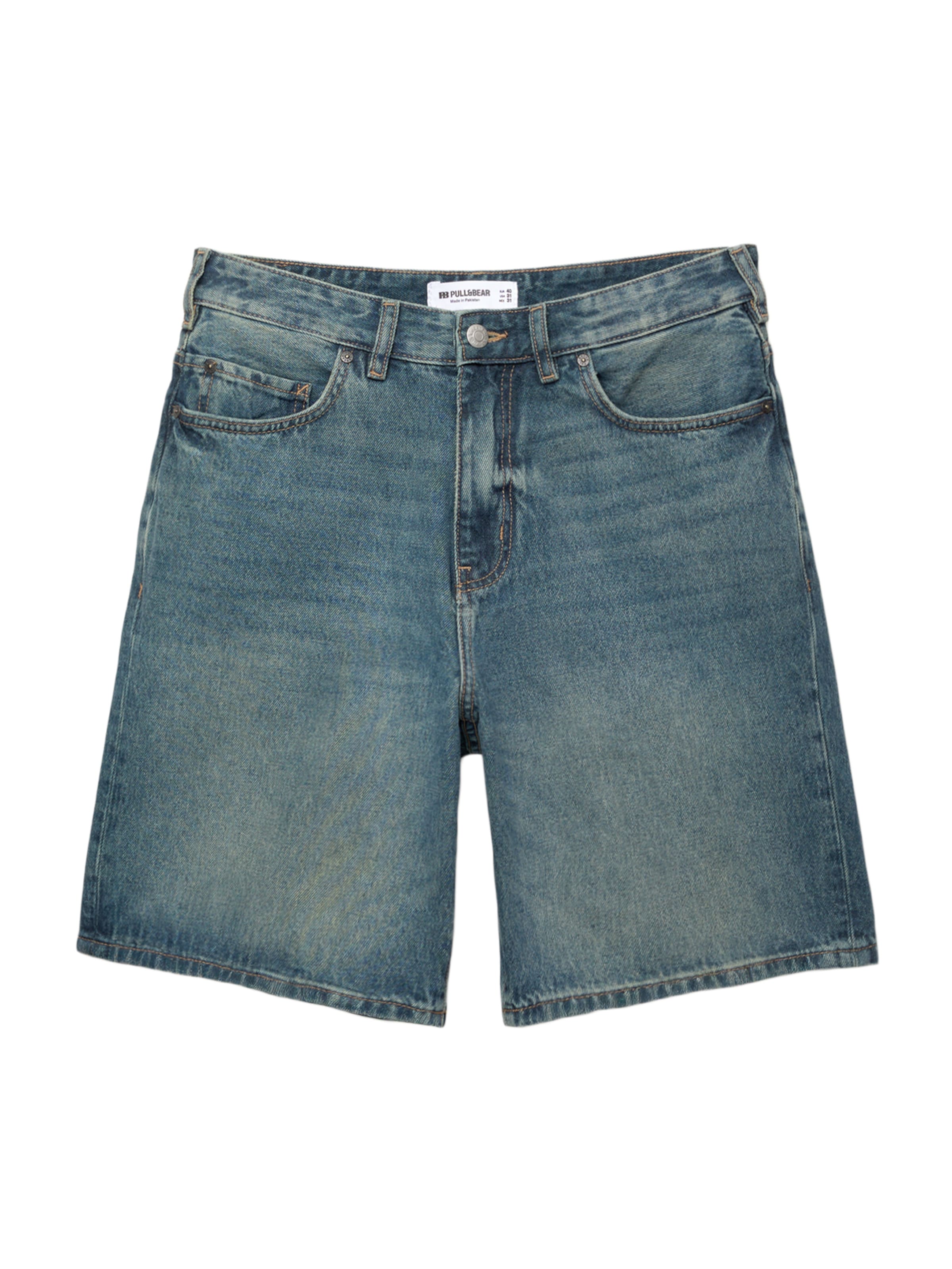 Pull&Bearregular Traperice - plava boja: prednji dio