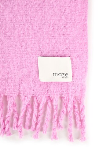 Maze Scarf in Pink