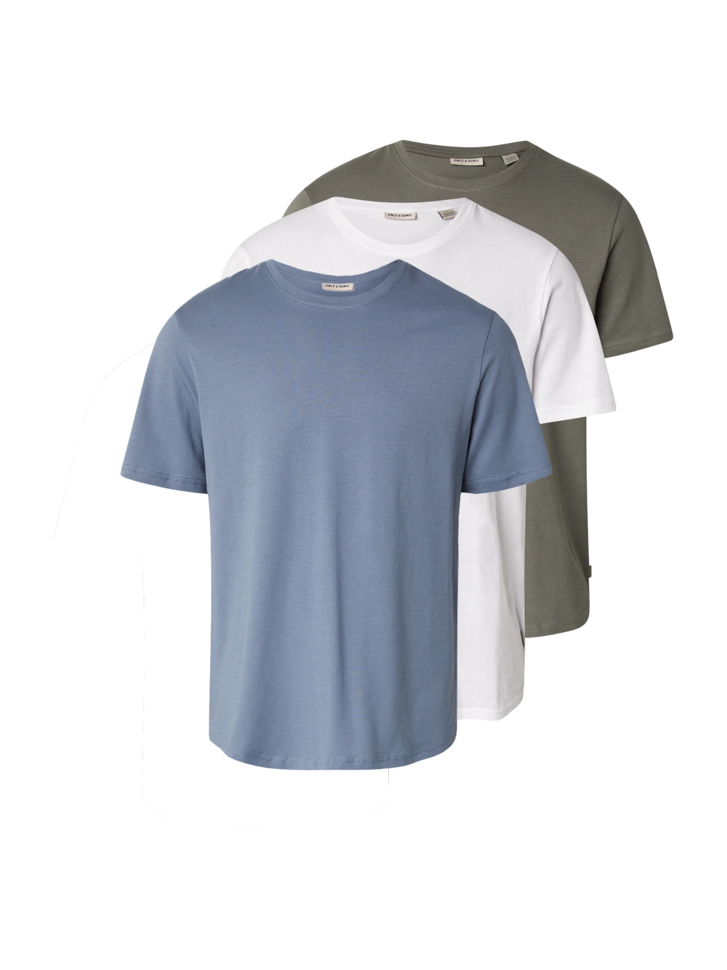 Only & Sons Tričko 'ONSMatt' – modrá: přední strana