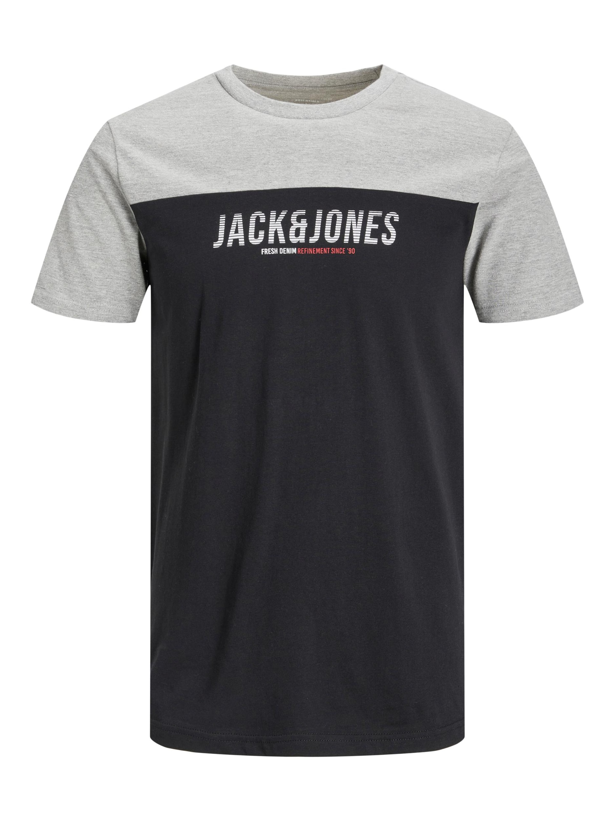 JACK & JONES Shirt 'Dan' in Black: front