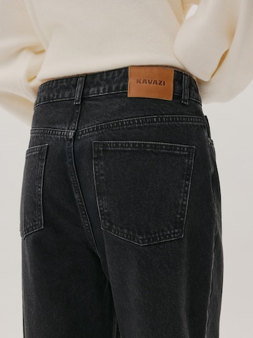 KAVAZI Wide leg Jeans i grå