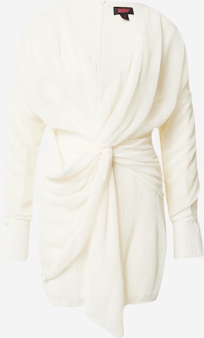 Robe Misspap en beige : devant