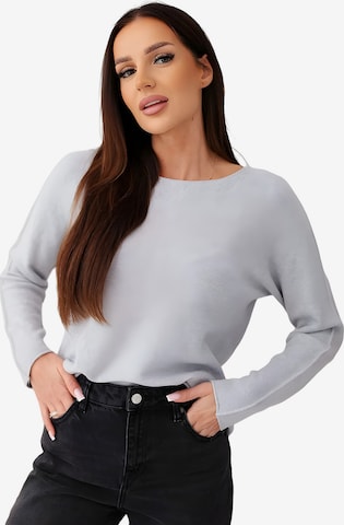 Lumera Pullover 'Vivace' in Grau: Vorderseite