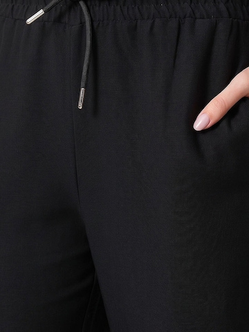 Tommy Life Wide leg Trousers in Black