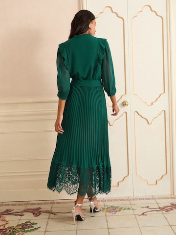 love & roses Obleka | zelena barva