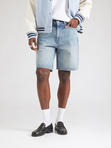 Abercrombie & Fitch Luźne Jeansy w kolorze niebieski: przód