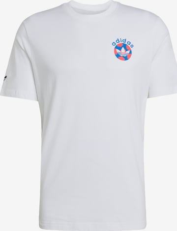 ADIDAS ORIGINALS T-Shirt in Weiß: Vorderseite