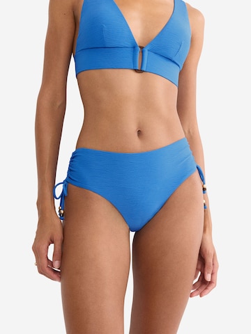 TRIUMPH Midi Bikinislip ' Red Label Summer Dune ' in Blau: Vorderseite