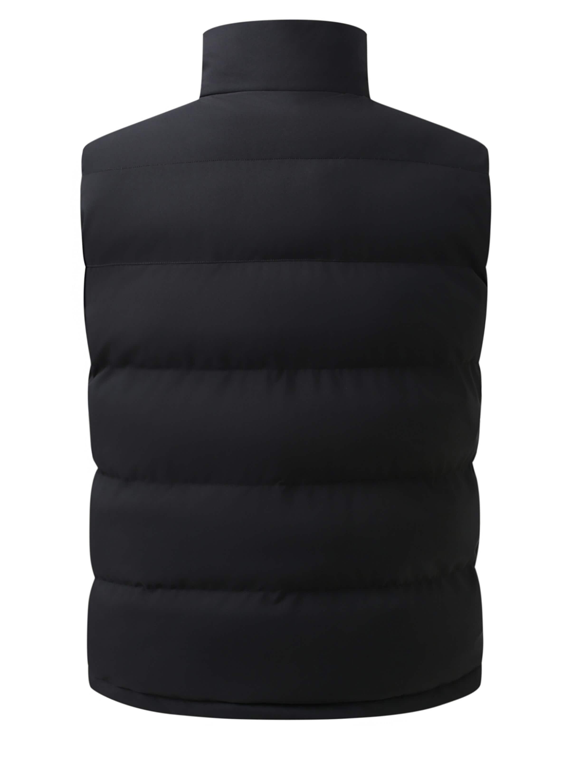 ALLTHEMEN Vest 'Wärmetrage' in Black