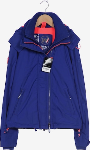 Superdry Jacke XS in Blau: Vorderseite