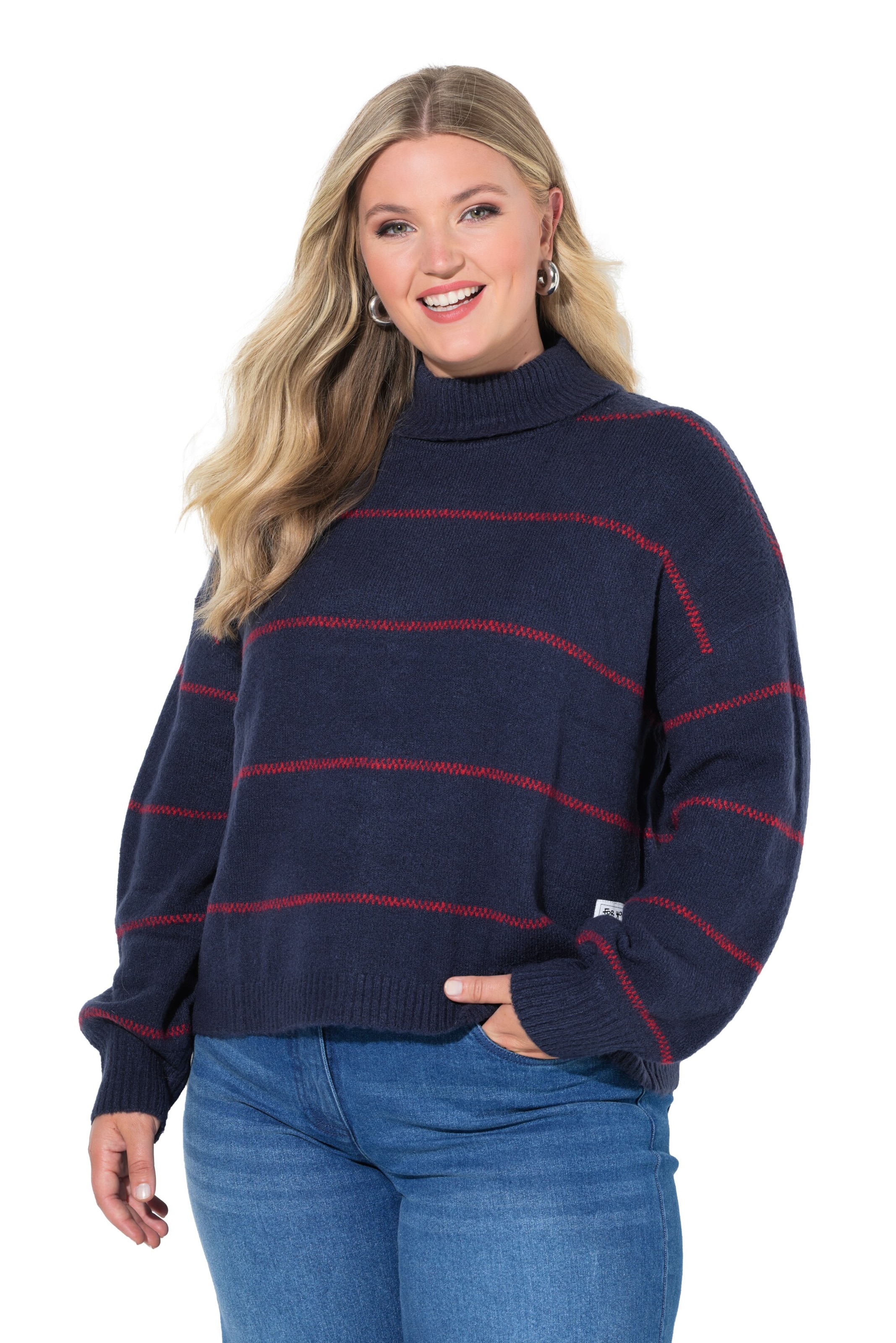 MIAMODA Pullover in Blau: Vorderseite