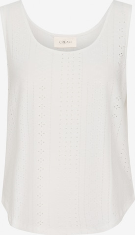 balta Cream Palaidinė be rankovių 'CRMianna': priekis