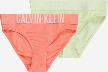 Chiloţi de la Calvin Klein Underwear pe verde: față