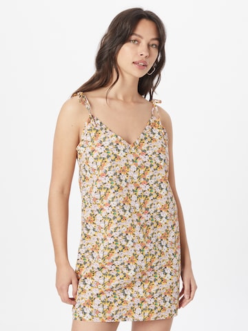 VERO MODA Summer Dress in Yellow: front