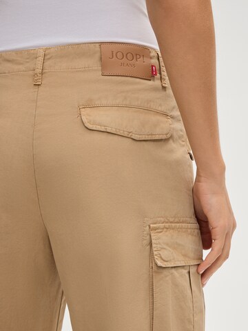 JOOP! Jeans Loose fit Cargo trousers 'Peca' in Beige