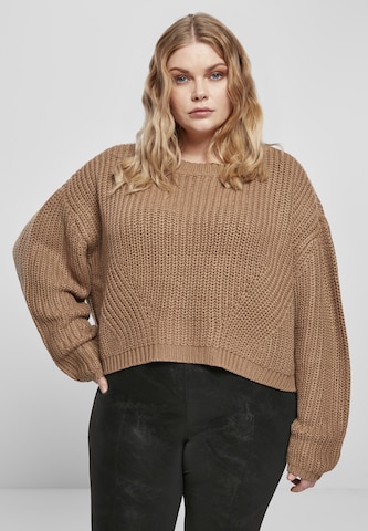 Urban Classics Pullover in Beige: predná strana