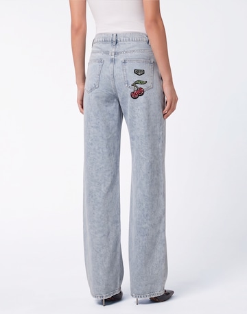 Philipp Plein Baggy Jeans in Blauw