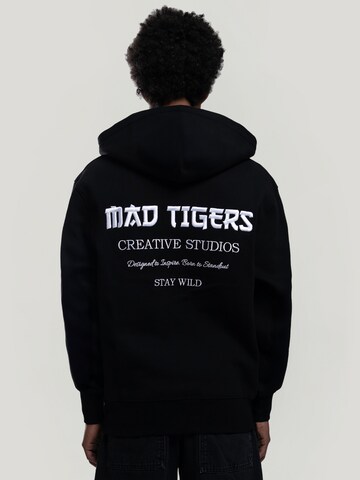 MAD TIGERS Sweatshirt 'Creative Studios' in Black