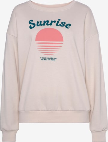 VIVANCE Bluzka sportowa w kolorze beżowy: przód