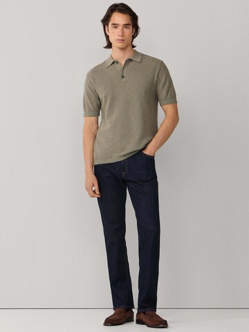 Hackett London Shirt 'Honeycomb' in Green