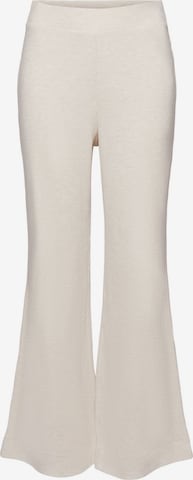 ESPRIT Flared Pants in White: front
