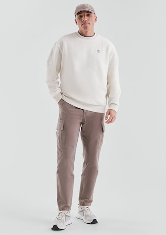 QS Sweatshirt in Weiß