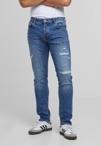 2Y Premium Slimfit Jeans 'Mateo' in Blauw