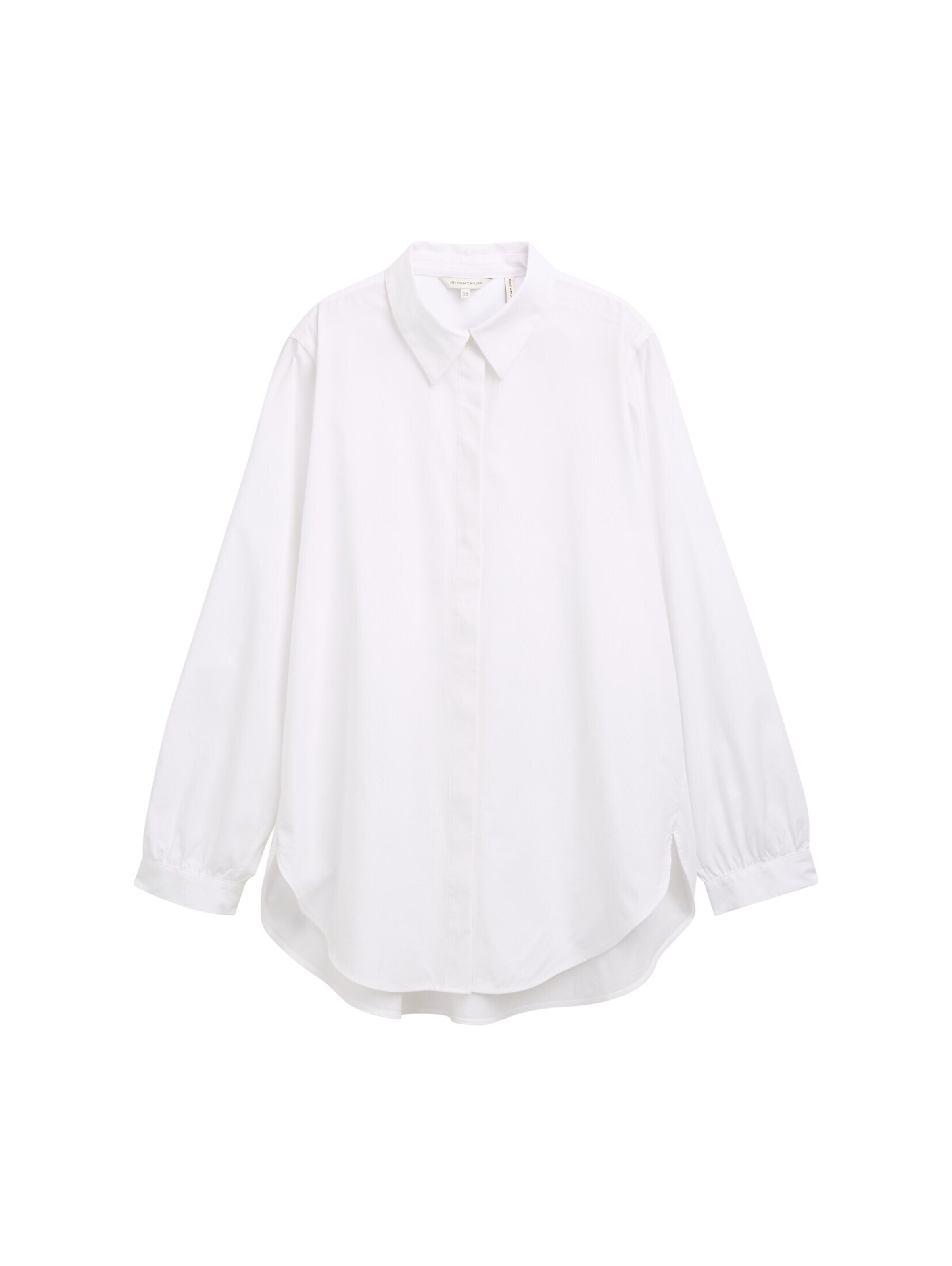 TOM TAILOR Bluse in Weiß: Vorderseite