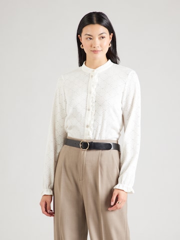 Cartoon - Blusa em branco: frente