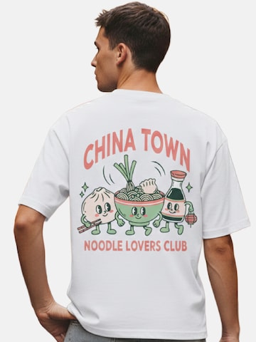 RoamLikeSummer Shirt 'China Town' in White