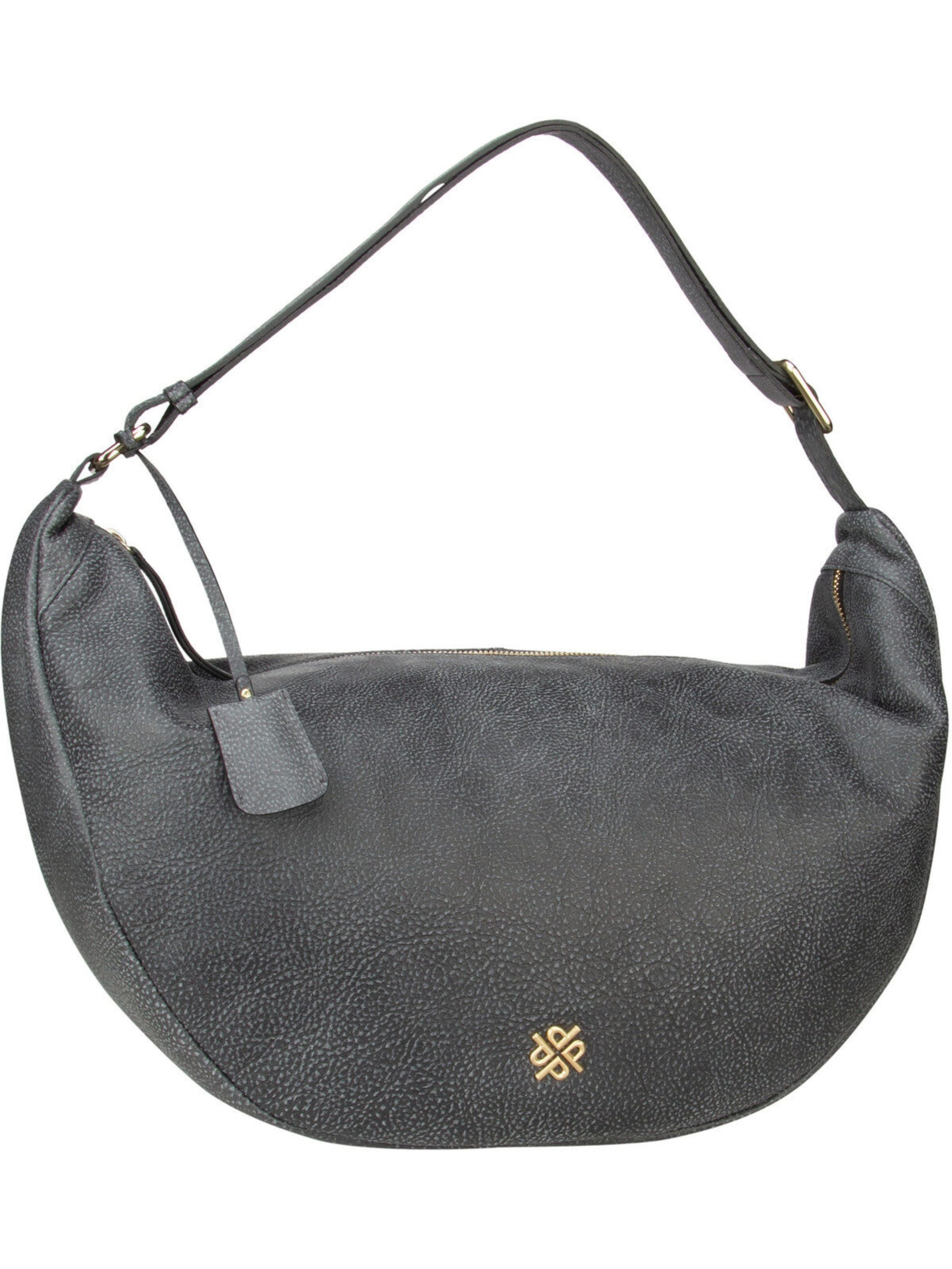 Picard Schoudertas 'Kapstadt' in Zwart: voorkant