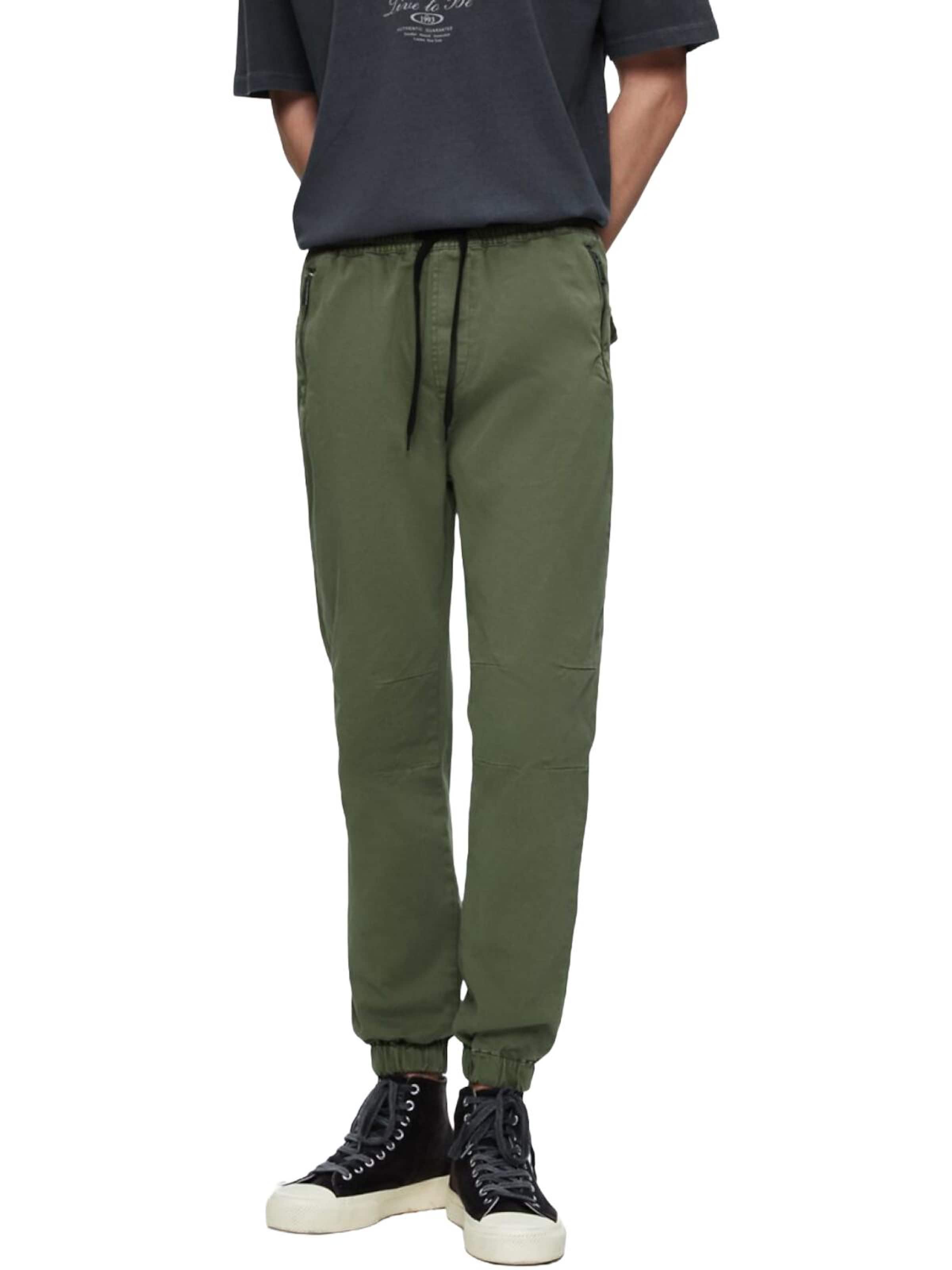 LTB Jeans - regular Vaquero 'LTB Jeans Herrenhose mit elastischem Bund' en verde: frente