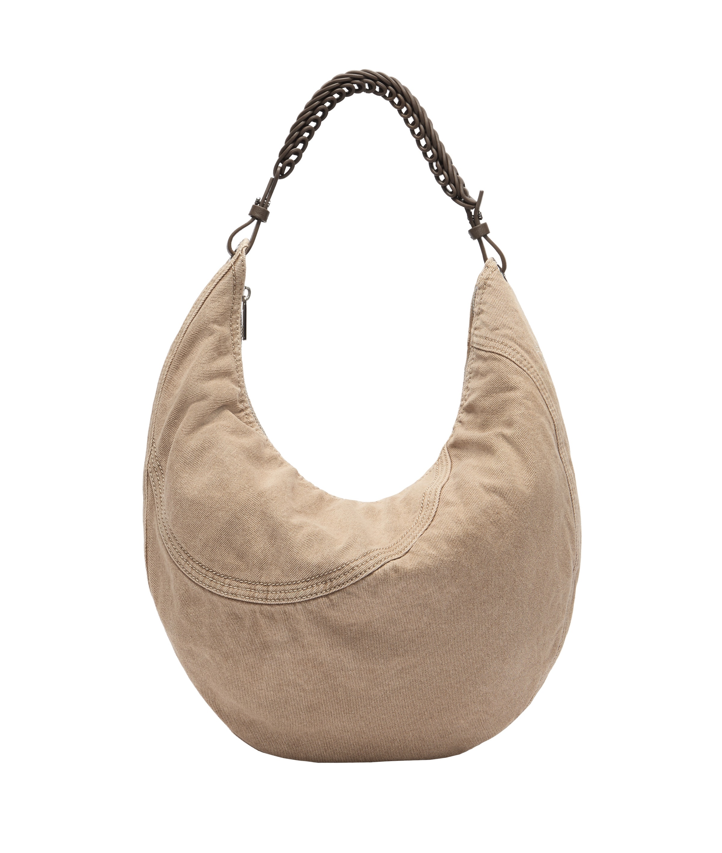 Liebeskind Berlin Schoudertas in Beige: voorkant