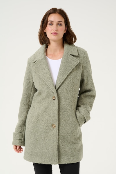 Kaffe Übergangsmantel 'Anni' in pastellgrün, Produktansicht