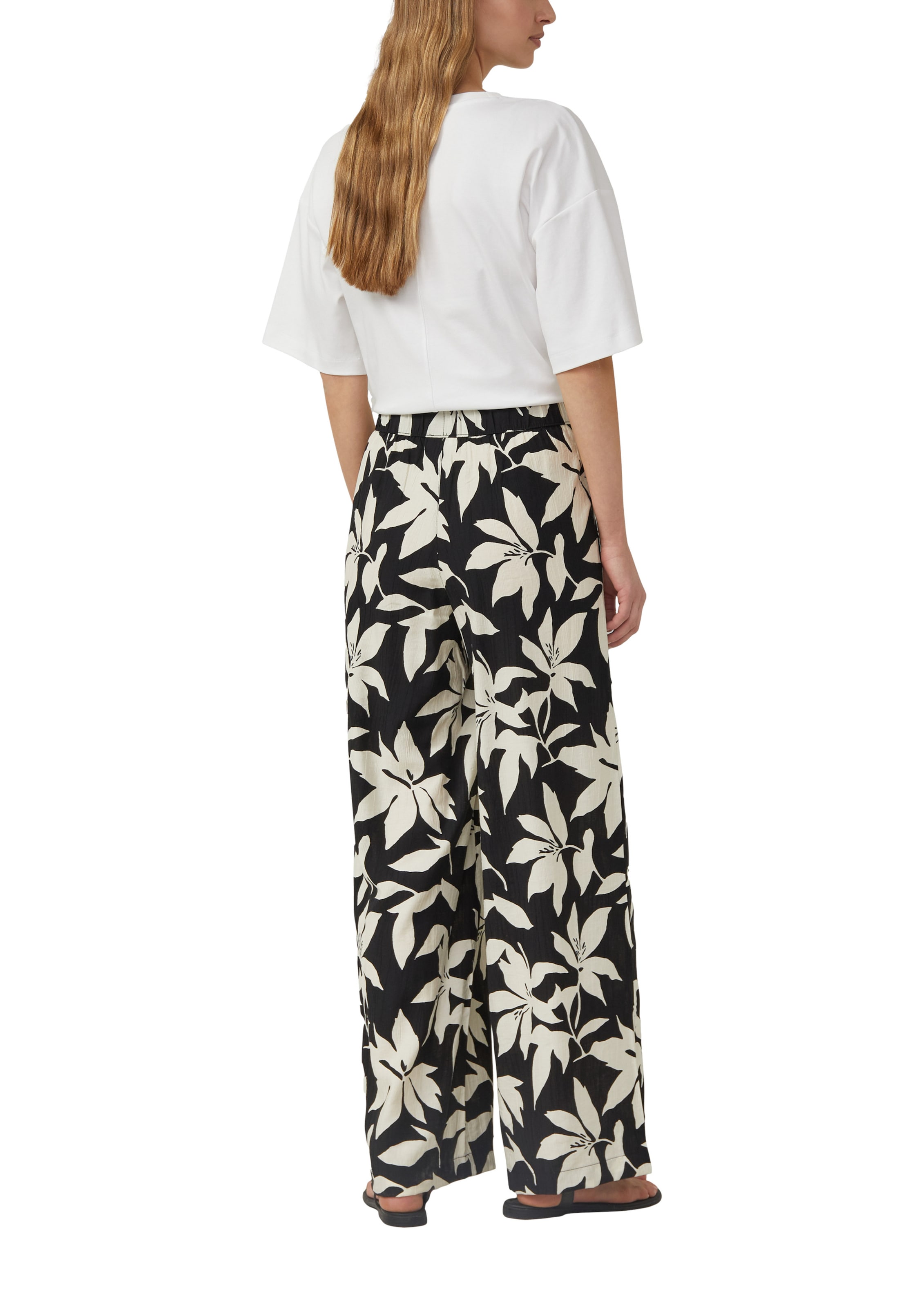 Wide Leg Pantalon s.Oliver en noir