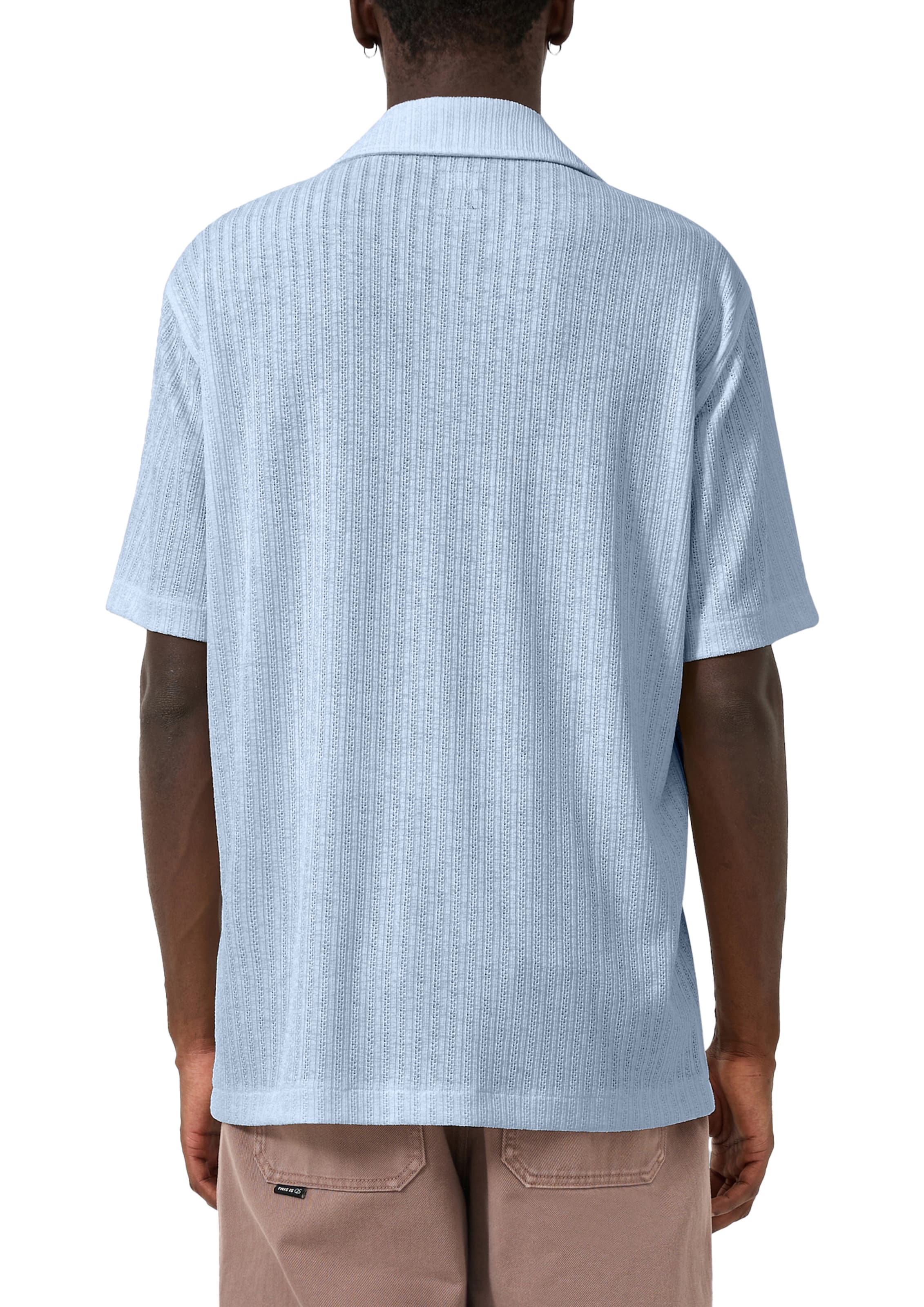 Fit confort Chemise QS en bleu