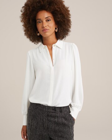 WE Fashion Bluse in Weiß