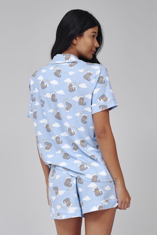 Loungeable Pyjama in Blau